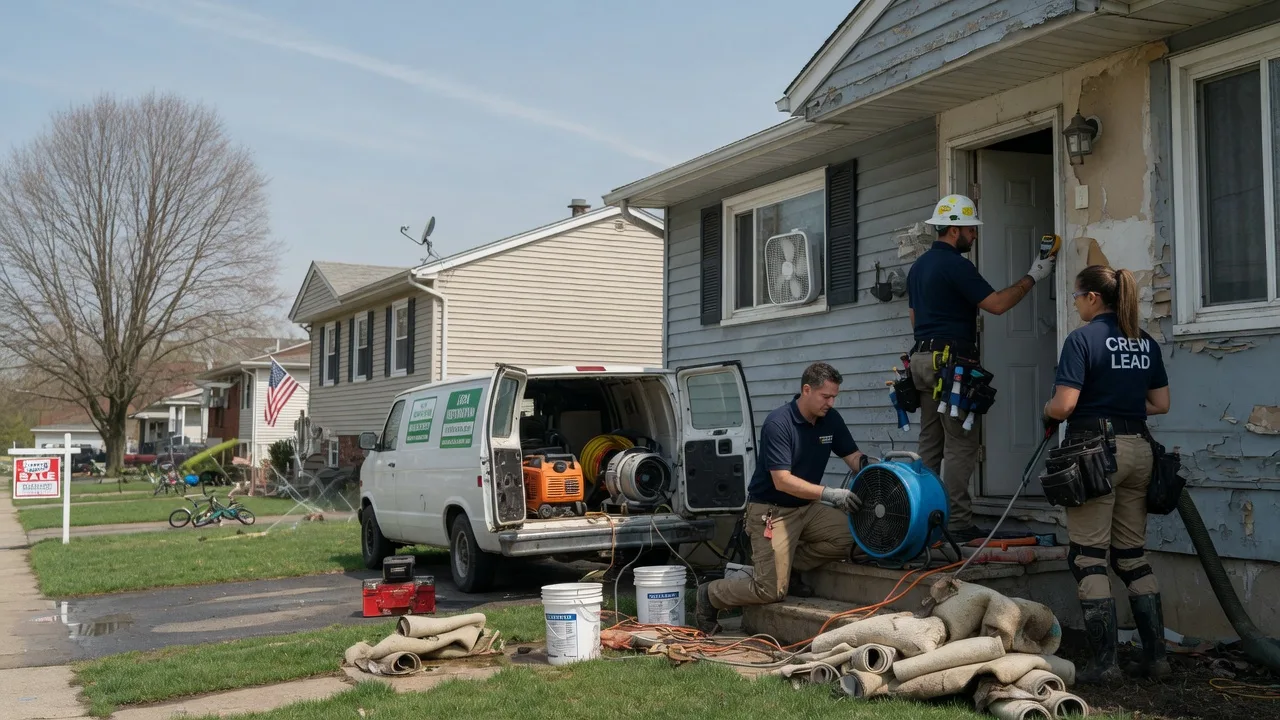 Flood Cleanup in Meridian, TX near me
